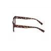 Guess heren rechthoekige zonnebril GU8265-5352A Havana bruin gradient 53mm