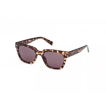 Guess heren rechthoekige zonnebril GU8265-5352A Havana bruin gradient 53mm