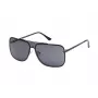 GUESS heren zonnebril GO00053-0001A rechthoekig zwart montuur smoke-glazen 57mm