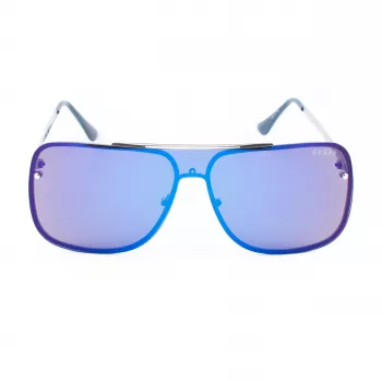 Guess herenzonnebril GO00053-0008C zwart montuur grijze glazen 57mm