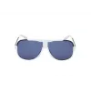 Guess herenzonnebril GO00060-6421V Havana rechthoekig acetaat 64/12/140 mm