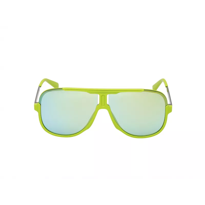 GUESS herenzonnebril GO00060-6495X Havana rechthoekig 64/12/140 mm