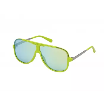 GUESS herenzonnebril GO00060-6495X Havana rechthoekig 64/12/140 mm