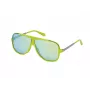 GUESS herenzonnebril GO00060-6495X Havana rechthoekig 64/12/140 mm