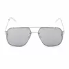 Guess herenzonnebril GO00065-6010C zwart montuur grijze glazen 60mm