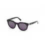 Guess herenzonnebril GU00214-4901A - zwart montuur, grijs smoke glazen, 49/21/145 mm