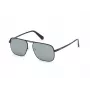 GUESS herenzonnebril GU6939-5802Q zwart rechthoekig montuur smoke-glas 58mm