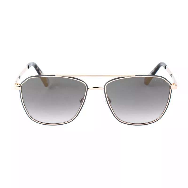 GUESS zonnebril GU00147-5633C Havana/bruin vierkant acetaat heren