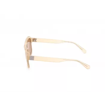 GUESS Unisex Zonnebril GU82595357E Havana/Schildpad Montuur Bruine Verloopglazen 53/19/145 mm