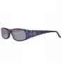 GUESS dames cat-eye zonnebril GU7435-5192A glanzend zwart verloop smoke 51mm