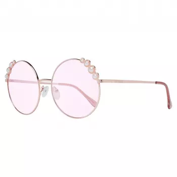 GUESS dames GF0355-28T kattenoog zonnebril - bruin schildpadmontuur, bruine verloopglazen, 58 mm