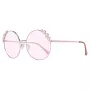 GUESS dames GF0355-28T kattenoog zonnebril - bruin schildpadmontuur, bruine verloopglazen, 58 mm