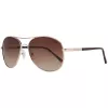 Guess Dames zonnebril GF0295-33F bruin Havana vlinder 60mm