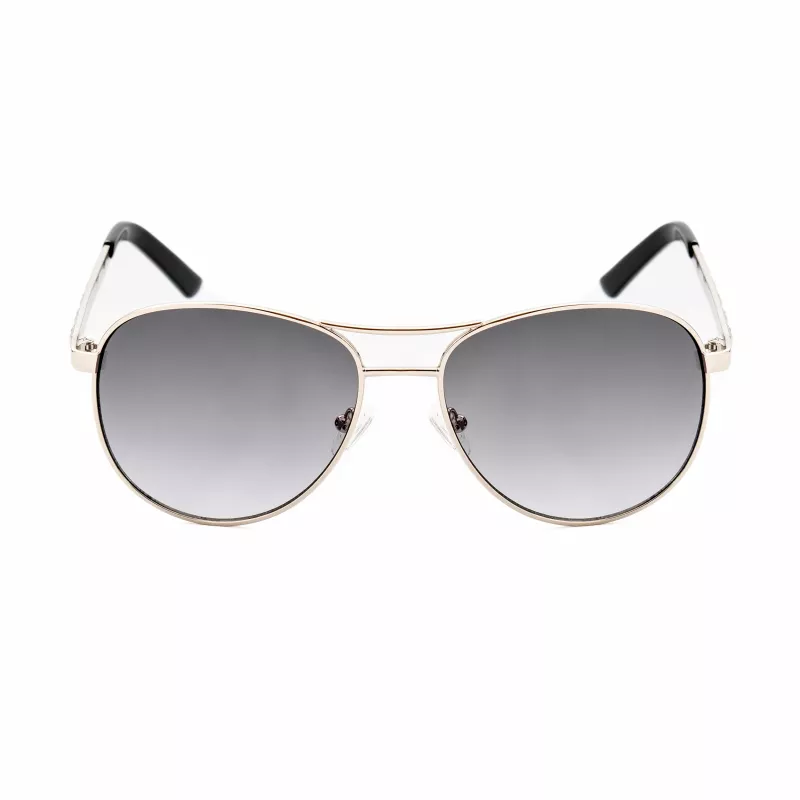 Guess Dameszonnebril GF0408-6132B Havana hoekig montuur bruin getinte glazen 61mm