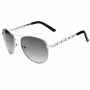 Guess Dameszonnebril GF0408-6132B Havana hoekig montuur bruin getinte glazen 61mm