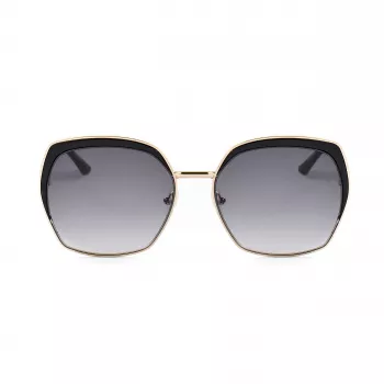 Guess Dameszonnebril GF0410-5932B Havana Bruin Acetaatmontuur Bruine Verloopglazen 59mm