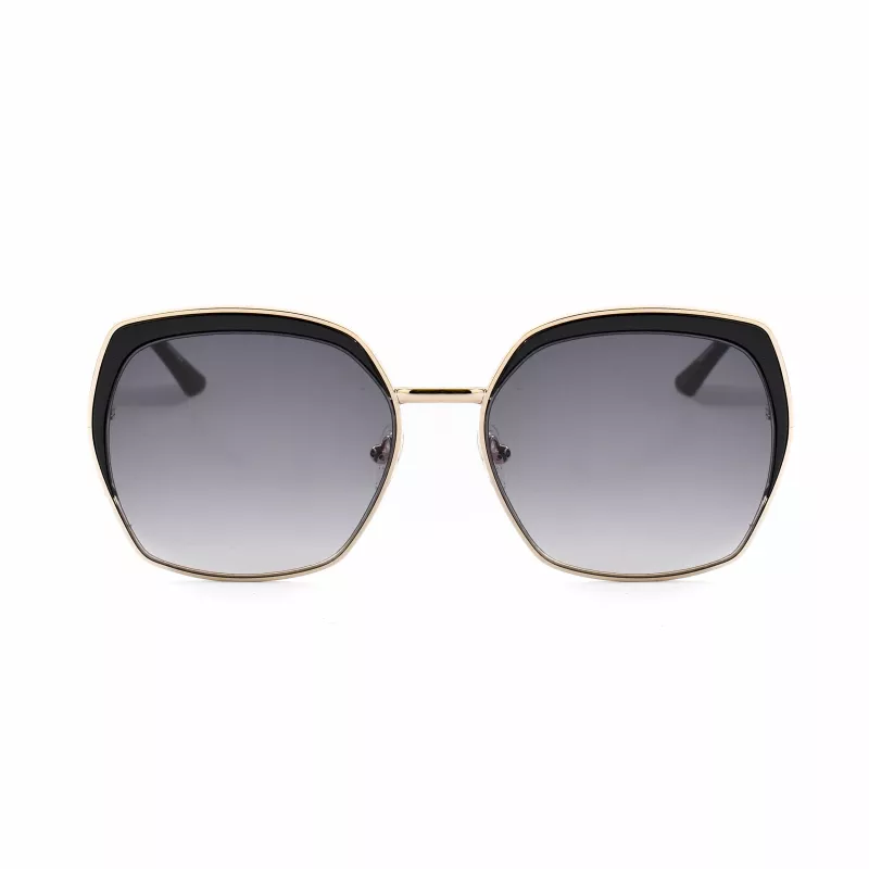 Guess Dameszonnebril GF0410-5932B Havana Bruin Acetaatmontuur Bruine Verloopglazen 59mm