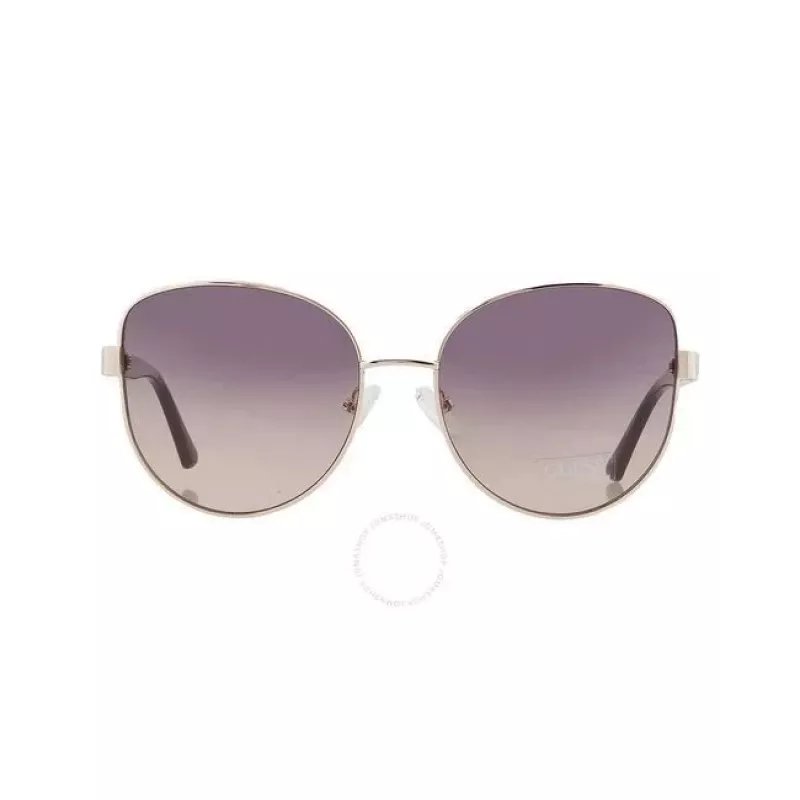 GUESS dameszonnebril GF6172-5932B havanna bruin gradient vlinder