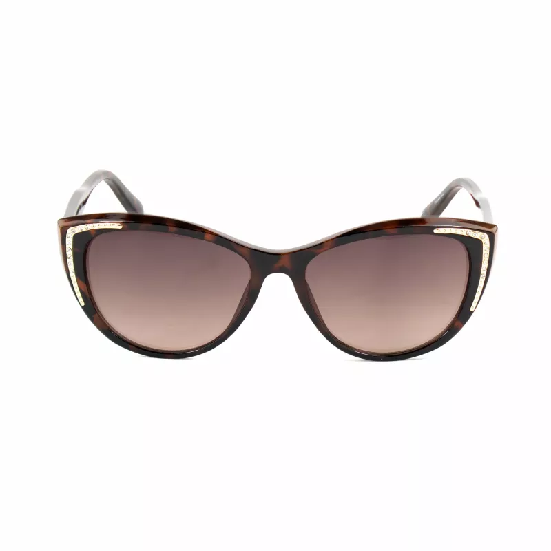 GUESS dames zonnebril GO00006-5652F Brown Havana oversized vierkant