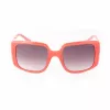 GUESS Dames zonnebril GU00097-5372F - glanzend zwart montuur, verloopglas smoke, 53 mm