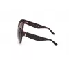 GUESS Dames zonnebril GU00130-6152F - glanzend zwart montuur, verloopglas smoke