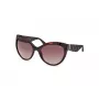 GUESS Dames zonnebril GU00130-6152F - glanzend zwart montuur, verloopglas smoke