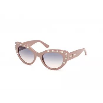 GUESS dames zonnebril GU00163-5457W bruin Havana gradient 54 mm