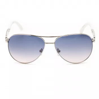 GUESS Dames zonnebril GU7295-6010W bruin vlinder montuur 60mm
