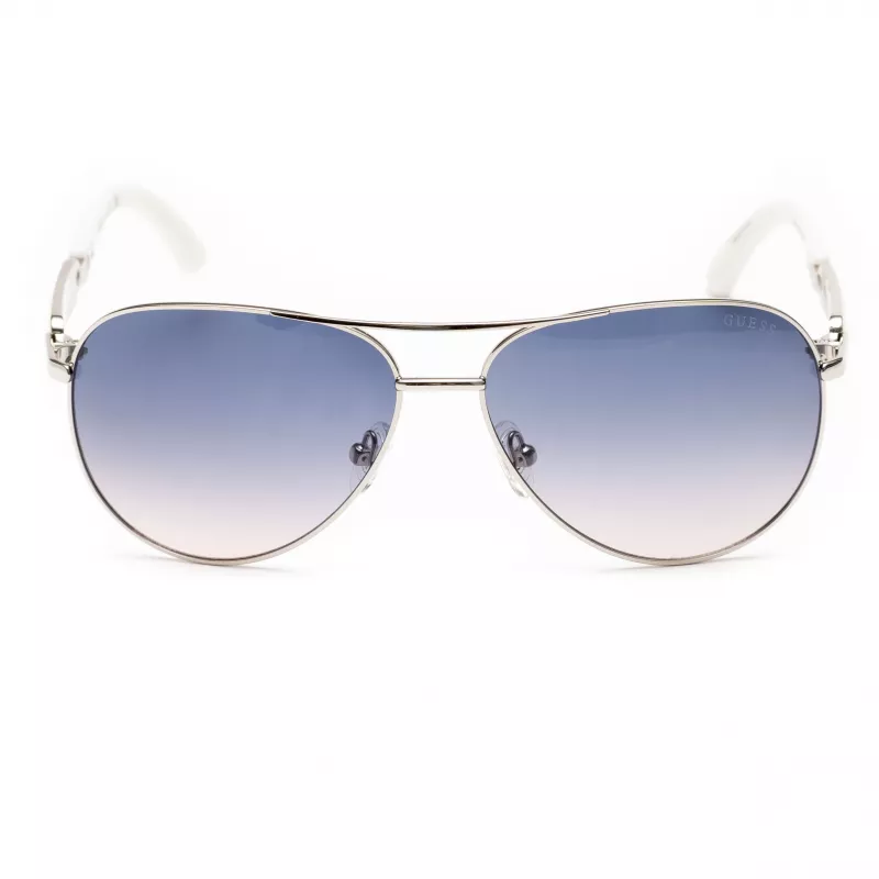 GUESS Dames zonnebril GU7295-6010W bruin vlinder montuur 60mm