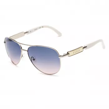 GUESS Dames zonnebril GU7295-6010W bruin vlinder montuur 60mm