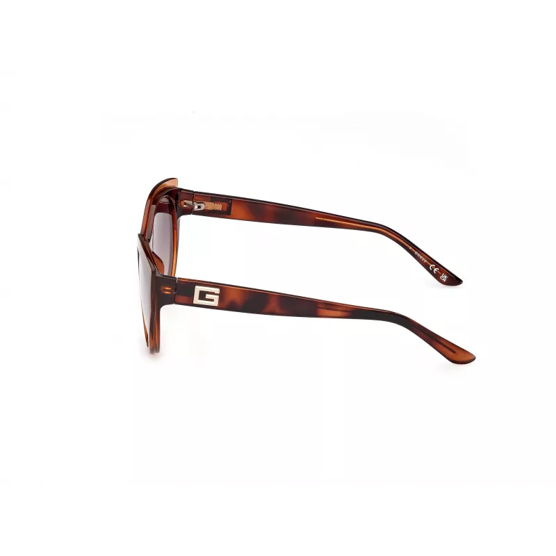 GUESS dameszonnebril GU7909-5352F Havana bruin gradient 53mm
