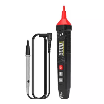 Habotest HT121 digitale multimeter, True RMS, contactloze spanningstester, 6000 counts, CAT III 300V/CAT II 600V
