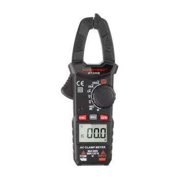 Habotest HT200B digitale tangmultimeter, True RMS 6000 counts, NCV, AC/DC-spanning, AC-stroom tot 600A, capaciteits-, frequentie- en temperatuurmeting
