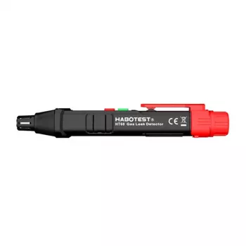 HABOTEST HT60 gaslekdetector met flexibele sonde, LCD-display, akoestisch en visueel alarm