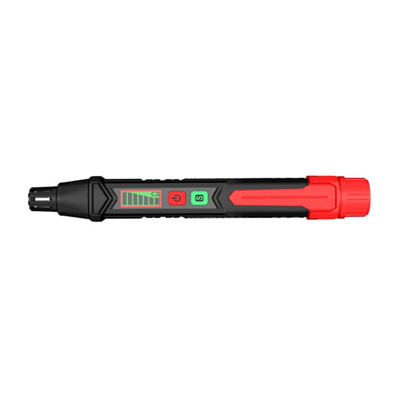 HABOTEST HT60 gaslekdetector met flexibele sonde, LCD-display, hoorbaar en visueel alarm