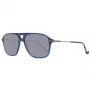 HACKETT MAN HSB86568356 zonnebril 56/16/140 mm zwart acetaat montuur grijze polycarbonaatglazen UV400