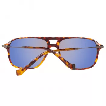 HACKETT MAN ZONNEBRIL HSB86512756 - Havana acetaat rechthoekig montuur met bruine verloopglazen - 56/16/140 mm
