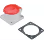 Hager ECEE165 montageplaat van verzinkt staal voor FW-verdeelkasten, 600x250mm