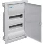 HAGER inbouwverdeler met metalen deur, 2 rijen, 26 modules, wit (RAL 9003)