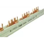 Hager KDN363A 3-polige kamrail, vorkaansluiting, 10 mm², 63 A, 12 modules