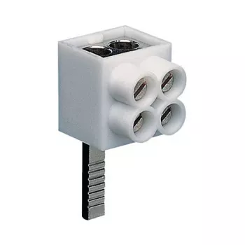 Hager KF82A 1-polige aansluitklem, penaansluiting, 2x16 mm², grijs