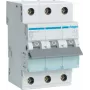 Hager MBN313 13A 3-polige B-karakteristiek installatieautomaat, 6kA, 3 modules