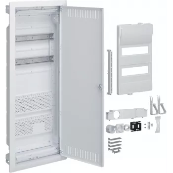 HAGER kunststof hybride PT-behuizing 24M 2x montageplaat IP40 865x335x90 geperforeerde deur Volta.Hybrid