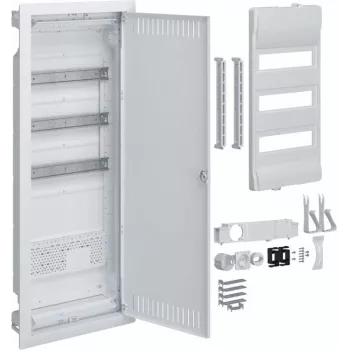HAGER Plastic PT schakelkast hybride 36M 1x MON IP40 plaat 865x335x90 Volta met geperforeerde deuren