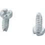 Hager UZ06Z4 universele bevestigingsschroef 4,2 x 13 mm, verzinkt staal, Phillips PH2, zelftappend, 100-pack