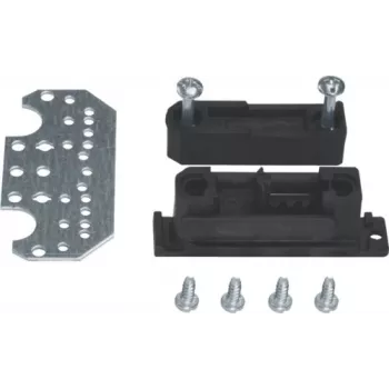 Hager UZ61S2 verzamelrailhouder 60mm 1-polig polyamide grijs