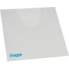 Hager Volta documententas VZ407, transparant PVC, 220 x 240 mm, zelfklevend