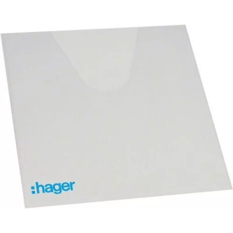 Hager Volta documententas VZ407, transparant PVC, 220 x 240 mm, zelfklevend