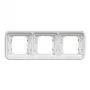 Hager WNA401B Berker W.1 1-voudig inbouwframe, IP55, Polarwit
