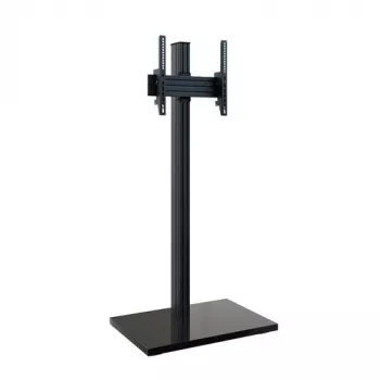 HAGOR comPROnents Elia 160 bodemstandaard voor 46-65 inch schermen - hoogglans zwart aluminium 3340